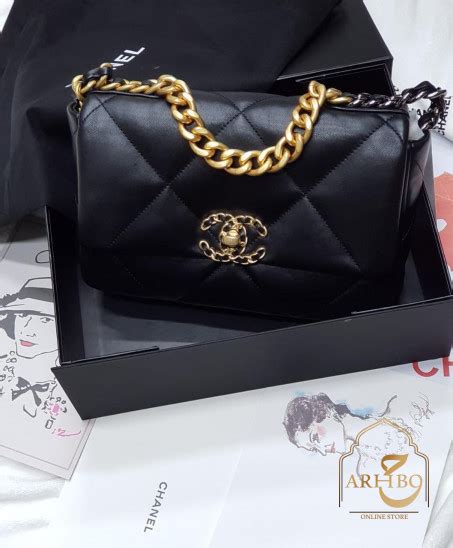 chanel small 19 flap bag